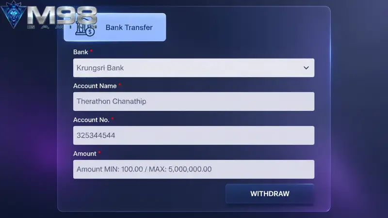 Step-by-Step Guide to Executing a Successful Withdraw M98 Request