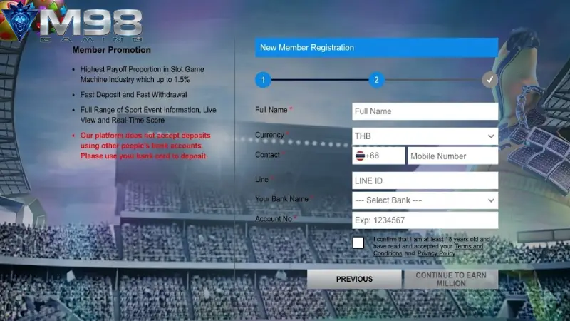 Step-by-Step Guide to Register M98 via Smart Automation