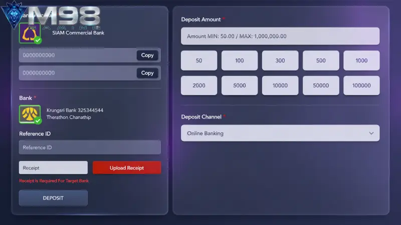 Step-by-Step Protocol to Execute a Successful Deposit M98